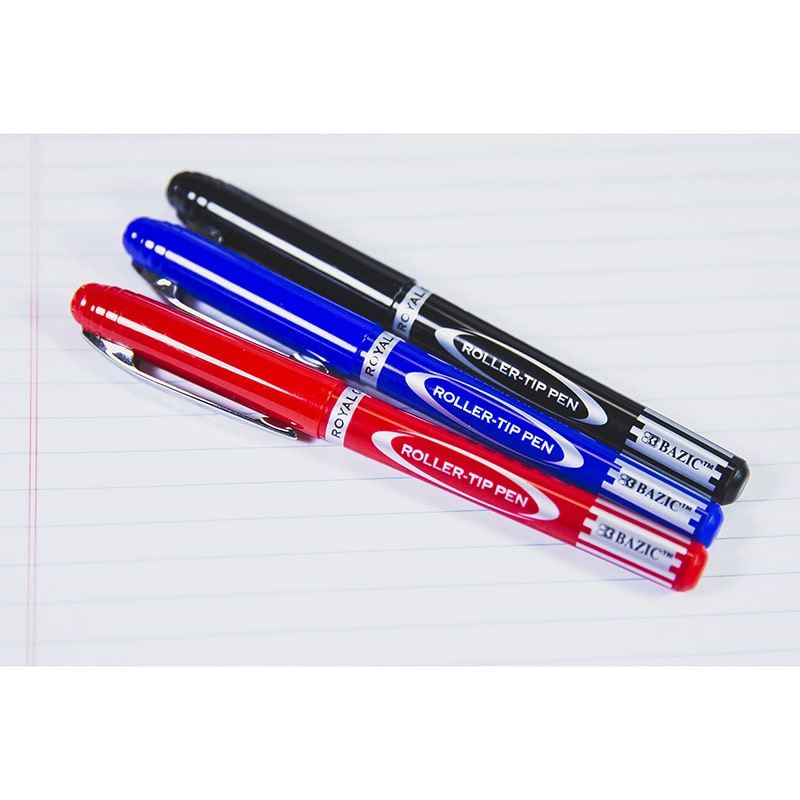 Royal Blue Rollerball Pen (3/Pack)